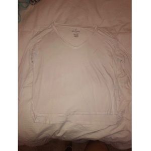 white soft american eagle long sleeve